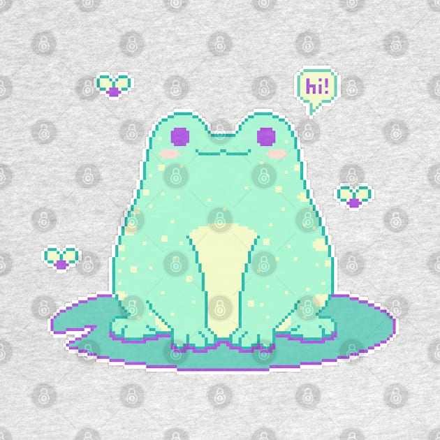 Cute Frog by gabdoesdesign